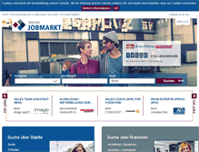 Tablet Screenshot of berliner-jobmarkt.de